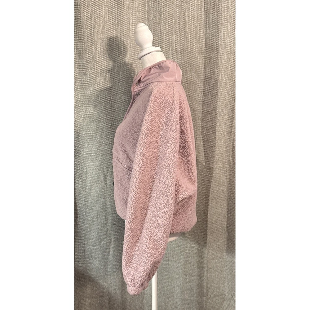 Free People FP Movement Hit The Slopes Fleece Jacket Women's Size XS Pink - Picture 5 of 13